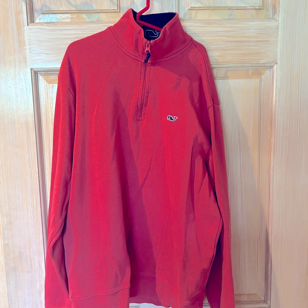 Vineyard Vines 100% Pima Cotton Quarter Zip Sweatshirt